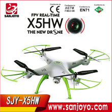 Venta caliente de juguetes teledirigidos FPV RC Drone Quadcopter helicóptero SYMA X5HW con cámara HD SYMA X5HW